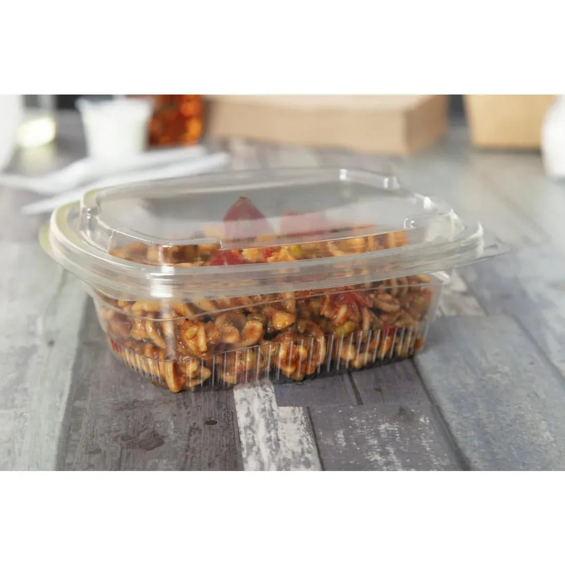 FB356 Faerch Fresco Recyclable Deli Containers With Lid 500ml / 17oz (Pack of 500) - JD Catering Equipment Solutions Ltd