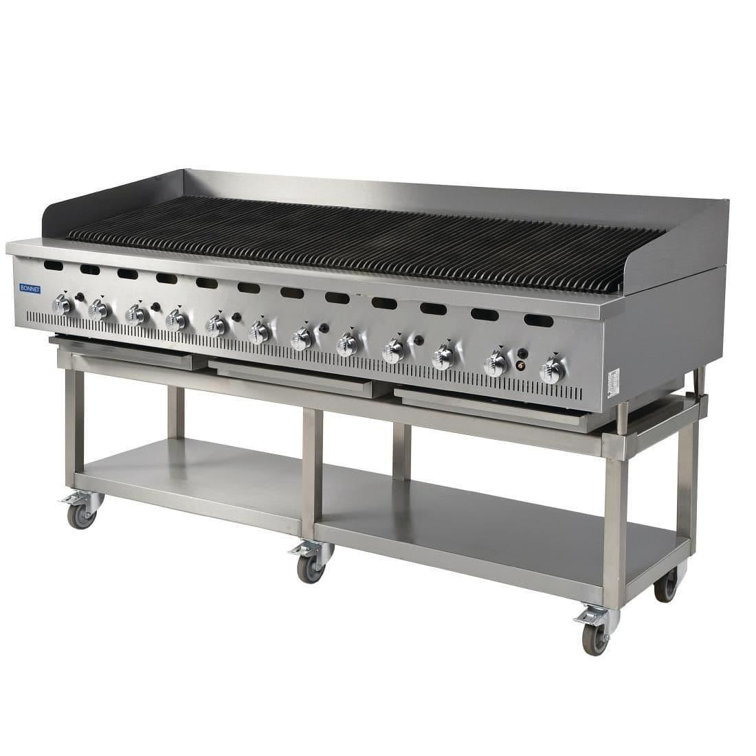 FB425-P Hobart Bonnet Chargrill BCB1800 Propane Gas - JD Catering Equipment Solutions Ltd