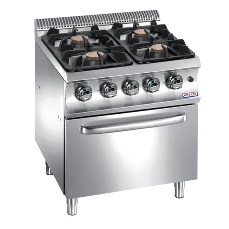 FB450 Hobart Domina 4 Burner Oven Range JD Catering Equipment Solutions Ltd