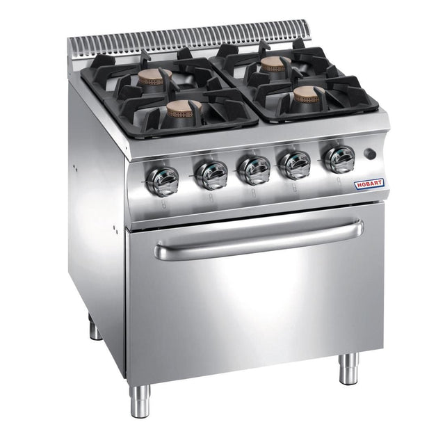 FB450 Hobart Domina 4 Burner Oven Range JD Catering Equipment Solutions Ltd