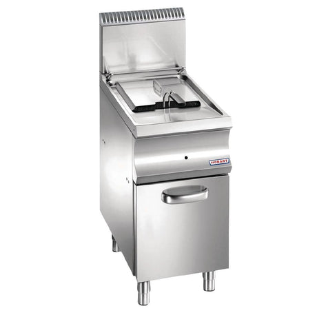 FB455 Hobart Domina Single Tank Gas Fryer HCSGF477 JD Catering Equipment Solutions Ltd