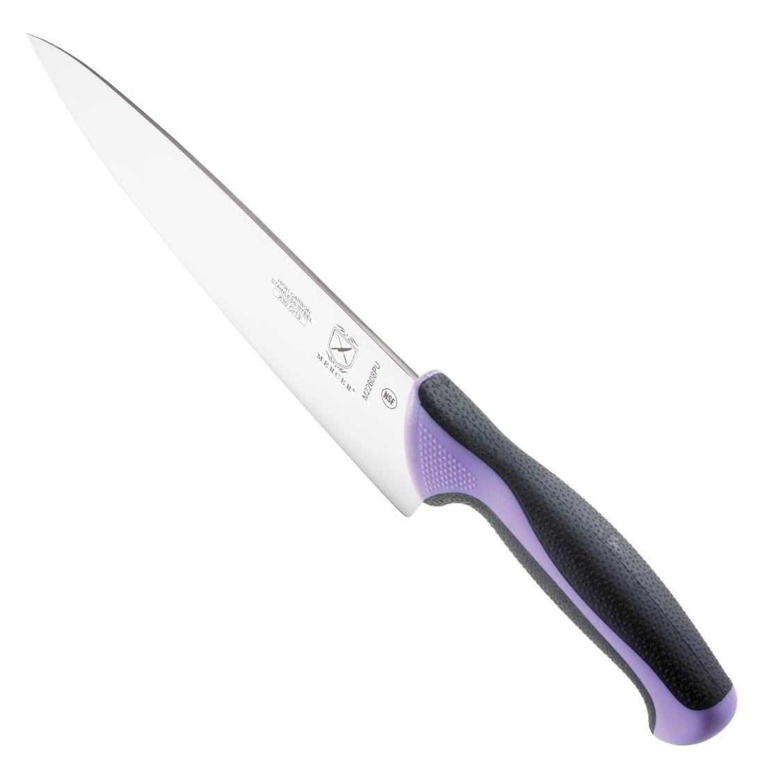 FB501 Mercer Millennia Culinary Allergen Safety Chefs Knife 20cm JD Catering Equipment Solutions Ltd