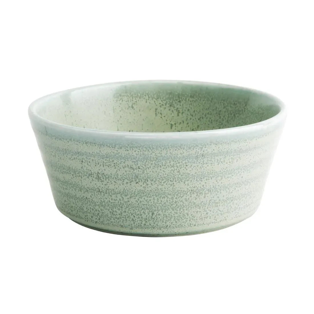 FB560 Olympia Cavolo Flat Round Bowls Spring Green 143mm (Pack of 6) - JD Catering Equipment Solutions Ltd