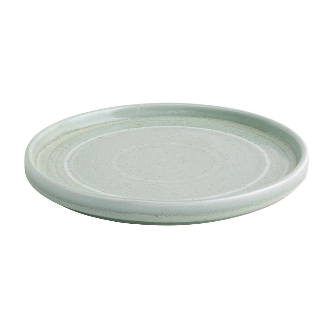 FB562 Olympia Cavolo Flat Round Plates Spring Green 180mm (Pack of 6) JD Catering Equipment Solutions Ltd