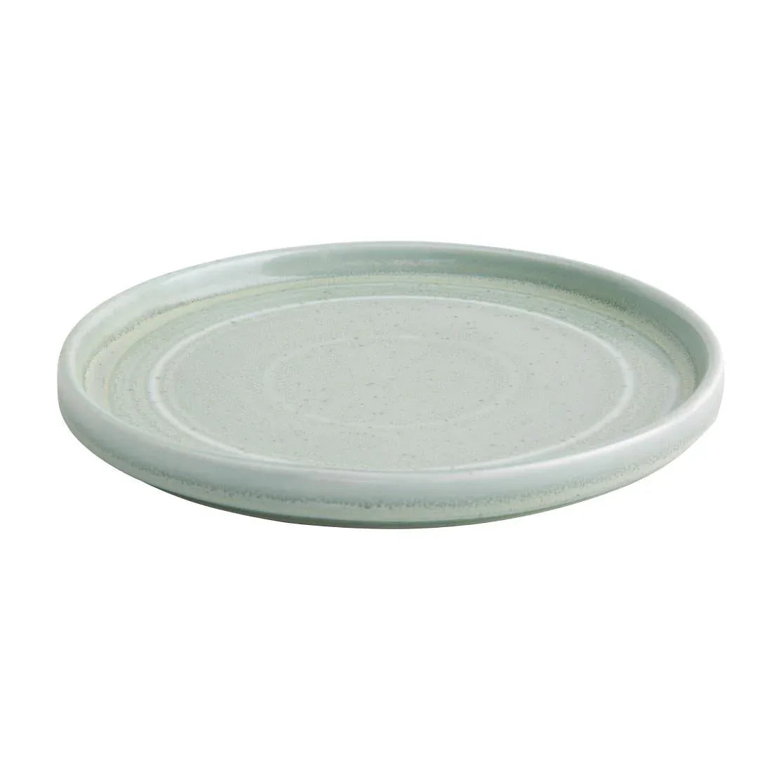 FB562 Olympia Cavolo Flat Round Plates Spring Green 180mm (Pack of 6) - JD Catering Equipment Solutions Ltd