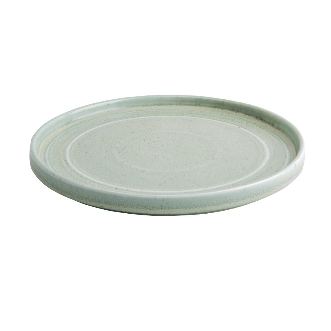 FB563 Olympia Cavolo Flat Round Plates Spring Green 220mm (Pack of 6) JD Catering Equipment Solutions Ltd