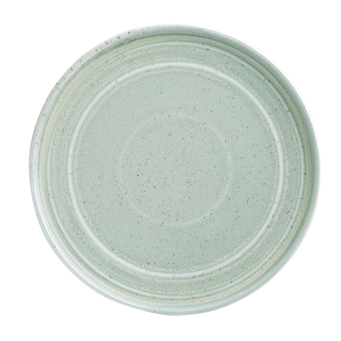 FB563 Olympia Cavolo Flat Round Plates Spring Green 220mm (Pack of 6) JD Catering Equipment Solutions Ltd