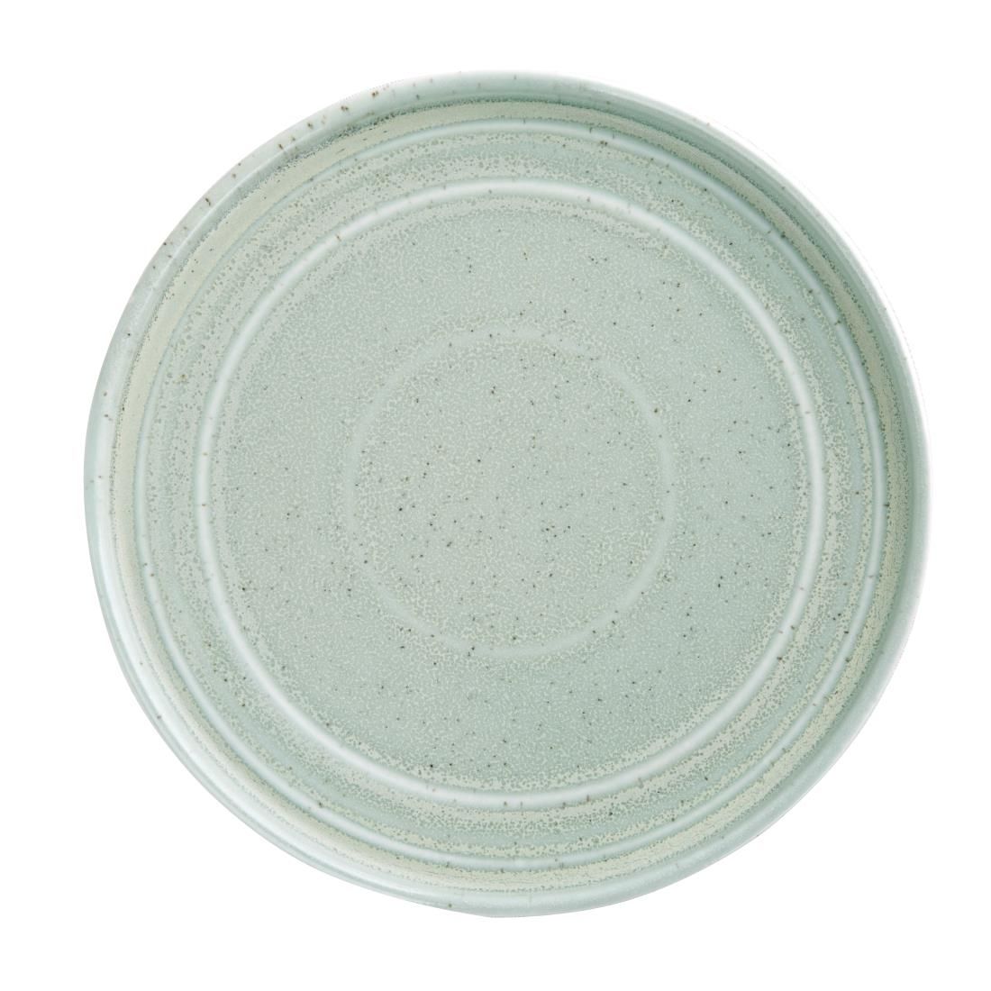 FB563 Olympia Cavolo Flat Round Plates Spring Green 220mm (Pack of 6) JD Catering Equipment Solutions Ltd