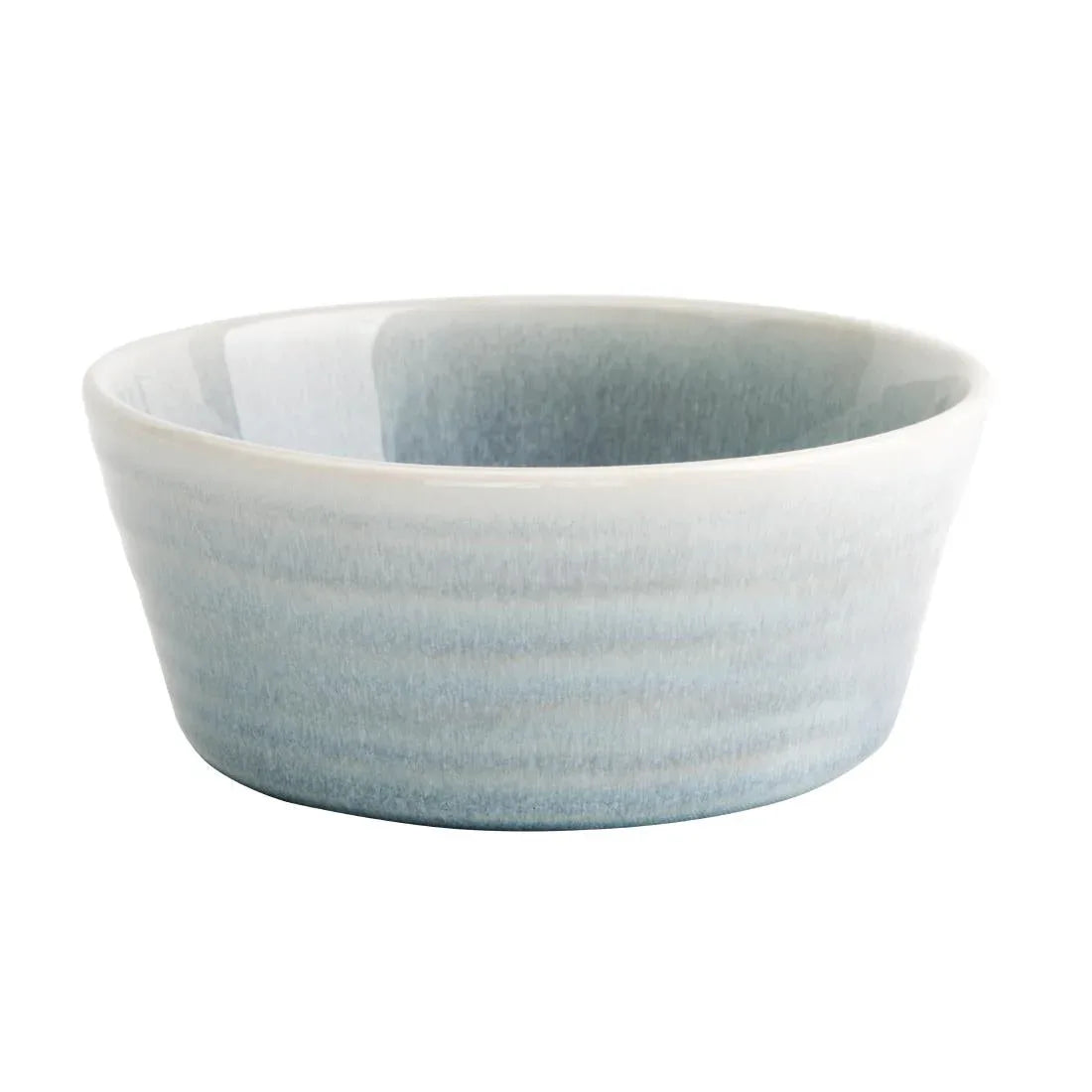 FB565 Olympia Cavolo Flat Round Bowls Ice Blue 143mm (Pack of 6) - JD Catering Equipment Solutions Ltd