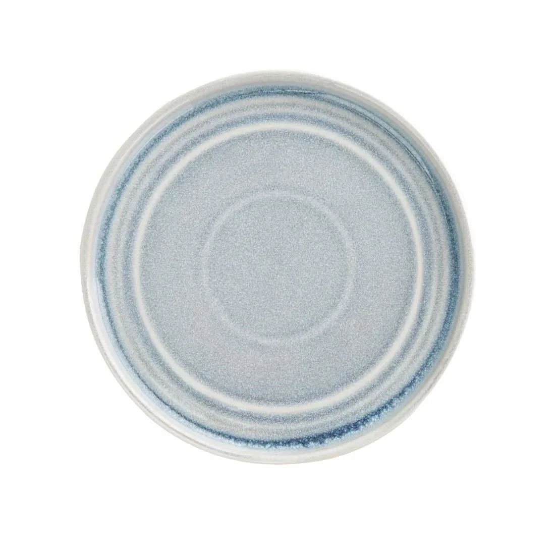FB567 Olympia Cavolo Flat Round Plates Ice Blue 180mm (Pack of 6) - JD Catering Equipment Solutions Ltd