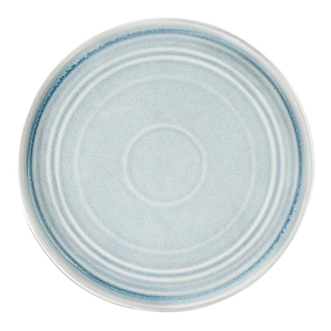 FB569 Olympia Cavolo Flat Round Plates Ice Blue 270mm (Pack of 4) - JD Catering Equipment Solutions Ltd