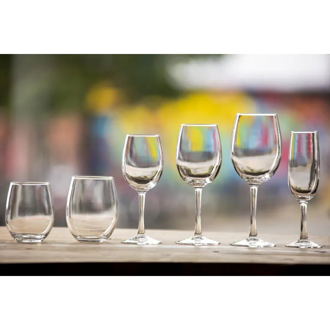 FB575 Olympia Rosario Wine Glasses 250ml (Pack of 6) - JD Catering Equipment Solutions Ltd