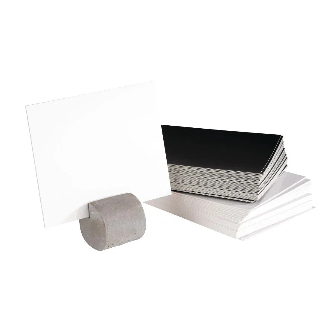 FB614 APS Concrete Effect Table Stand Round (Pack of 4) - JD Catering Equipment Solutions Ltd