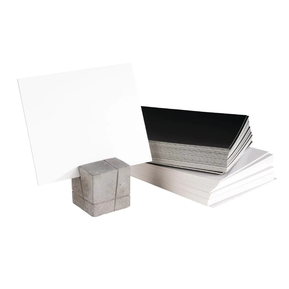 FB615 APS Concrete Effect Table Stand Square (Pack of 4) - JD Catering Equipment Solutions Ltd