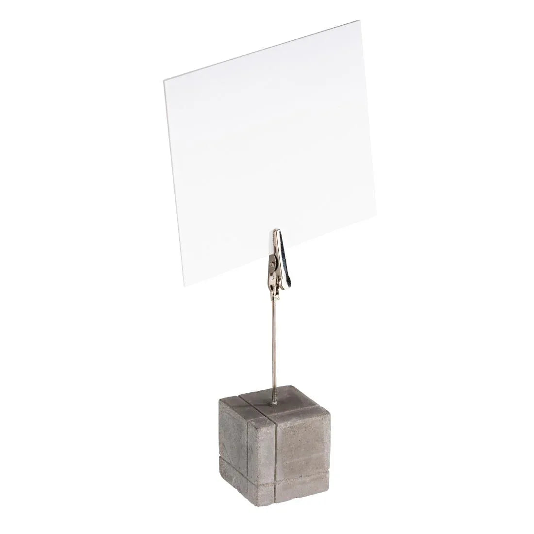 FB616 APS Concrete Effect Table Stand Square With Peg (Pack of 4) - JD Catering Equipment Solutions Ltd