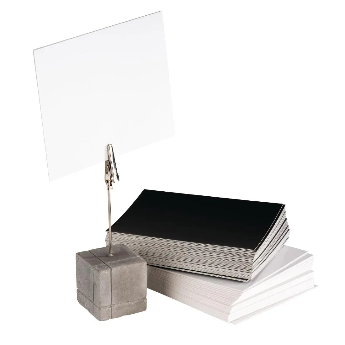 FB616 APS Concrete Effect Table Stand Square With Peg (Pack of 4) - JD Catering Equipment Solutions Ltd