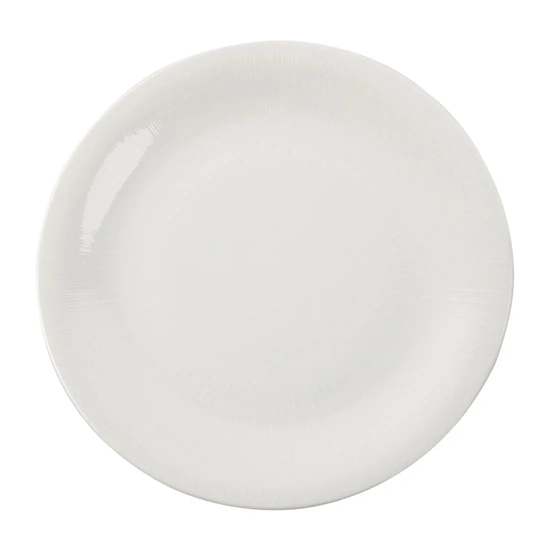 FB641 Royal Bone Ascot Embossed Coupe Plate 290mm (Pack of 6) - JD Catering Equipment Solutions Ltd