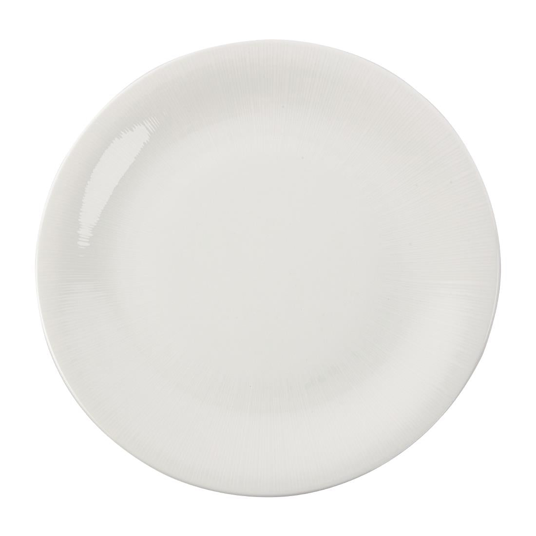 FB641 Royal Bone Ascot Embossed Coupe Plate 290mm (Pack of 6) JD Catering Equipment Solutions Ltd
