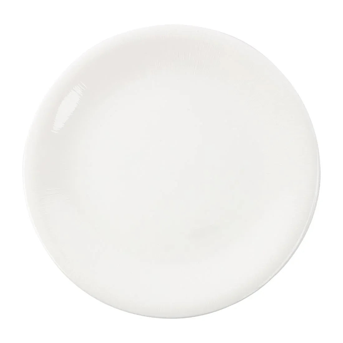 FB642 Royal Bone Ascot Embossed Coupe Plate 265mm (Pack of 6) - JD Catering Equipment Solutions Ltd
