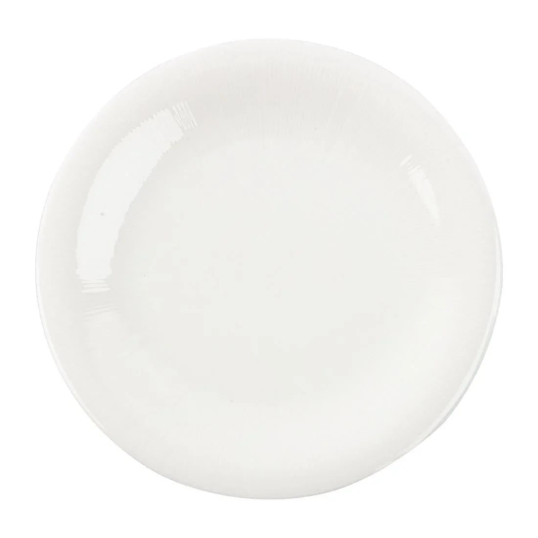 FB644 Royal Bone Ascot Embossed Coupe Plate 180mm (Pack of 12) - JD Catering Equipment Solutions Ltd