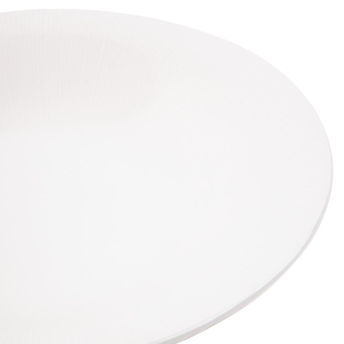 FB646 Royal Bone Ascot Embossed Wide Rim Bowl 235mm (Pack of 6) JD Catering Equipment Solutions Ltd