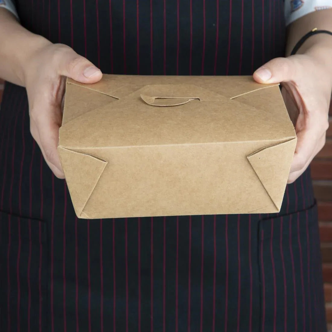 FB674 Fiesta Compostable Paperboard Food Cartons 1200ml / 42oz (Pack of 200) - JD Catering Equipment Solutions Ltd