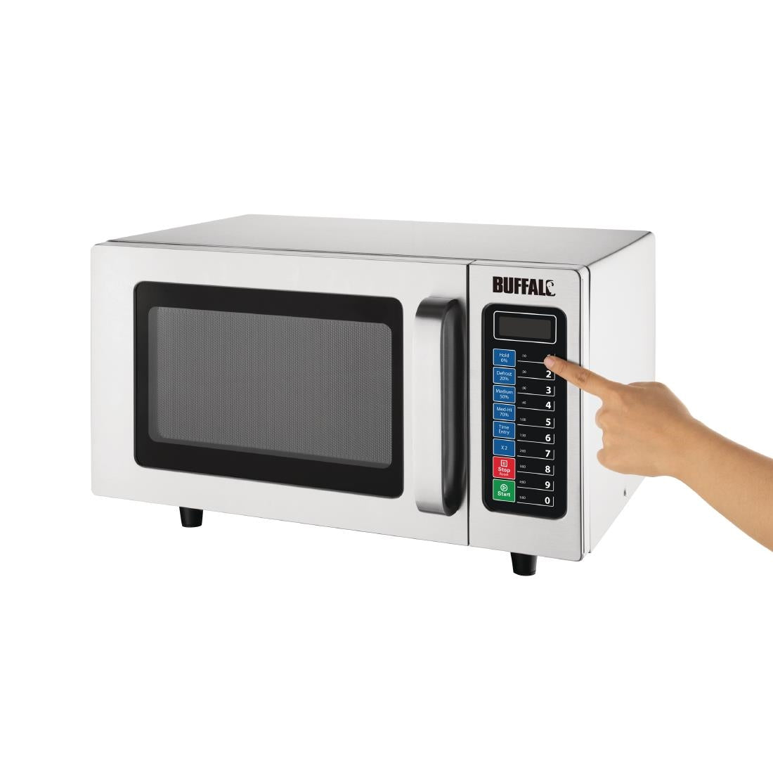 FB862 Buffalo Programmable Commercial Microwave 25ltr 1000W JD Catering Equipment Solutions Ltd