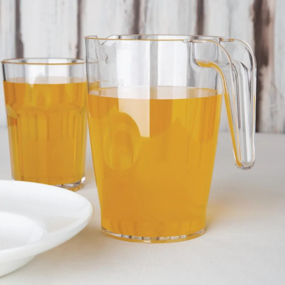 FB890 Kristallon Polycarbonate Stacking Jug 1ltr - JD Catering Equipment Solutions Ltd