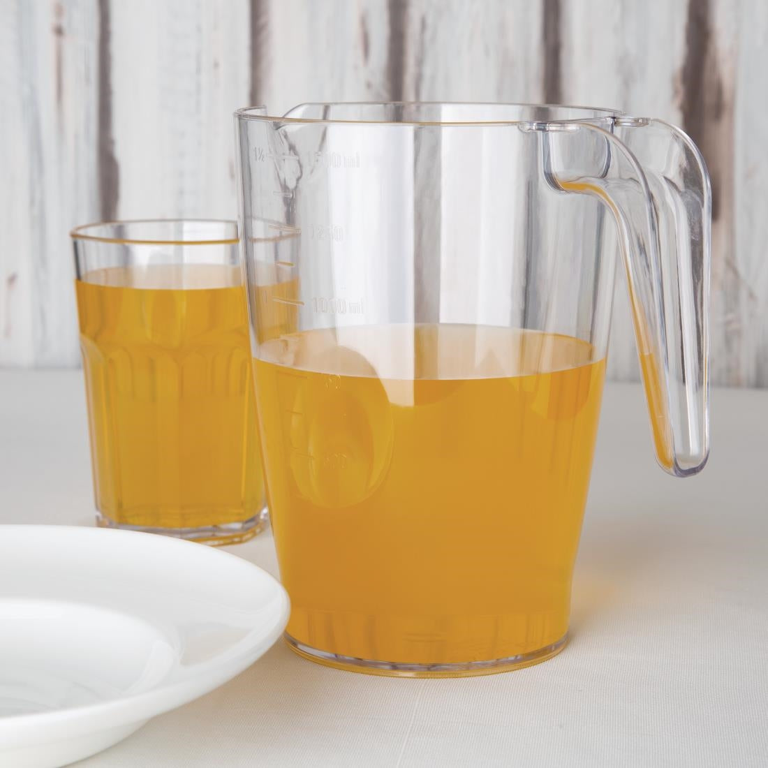 FB892 Kristallon Polycarbonate Stacking Jug 1.5ltr JD Catering Equipment Solutions Ltd