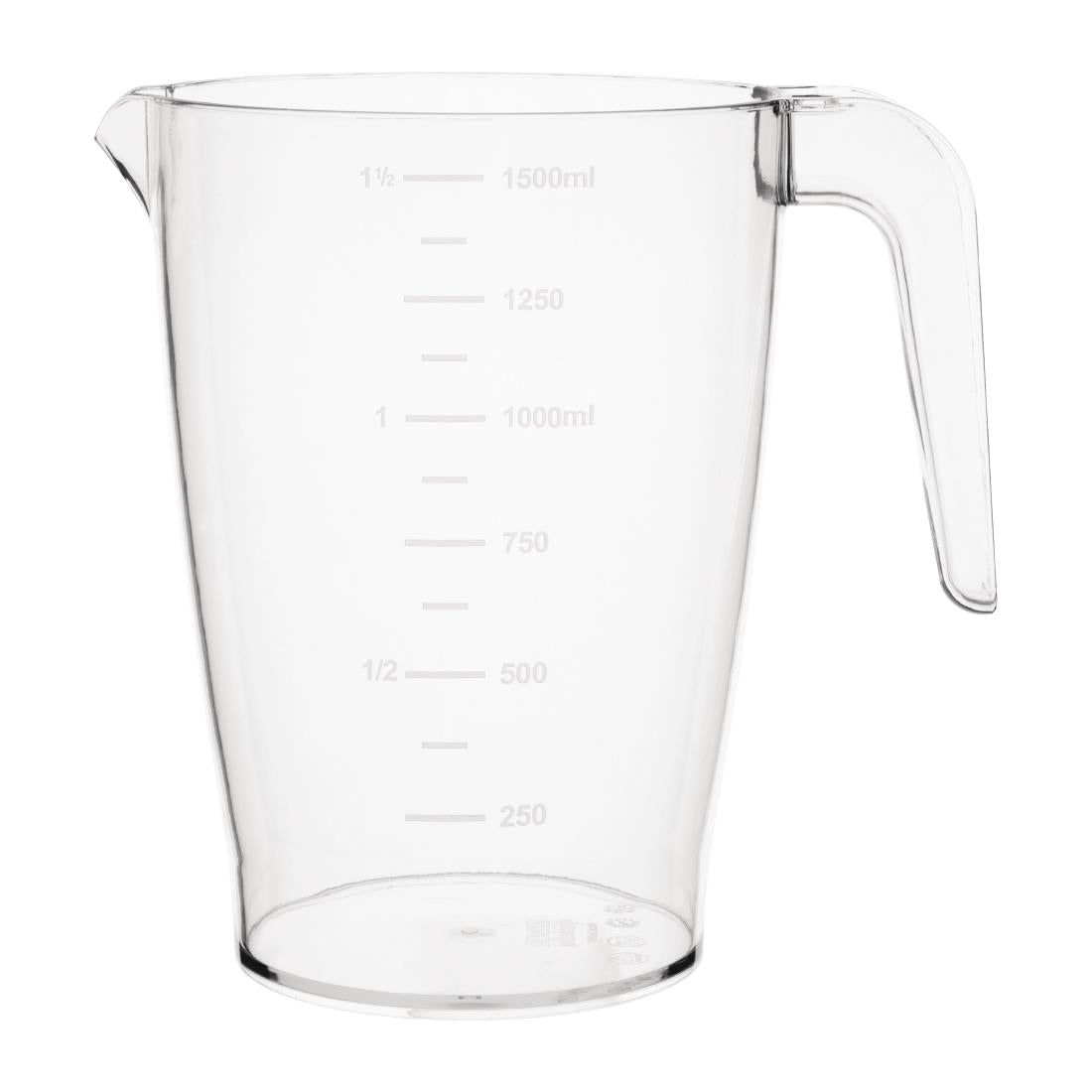 FB892 Kristallon Polycarbonate Stacking Jug 1.5ltr JD Catering Equipment Solutions Ltd