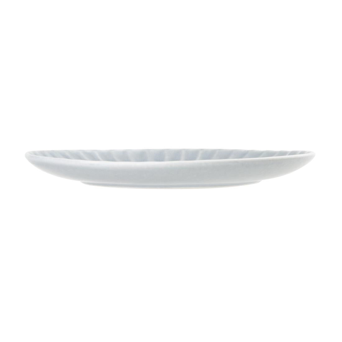FB954 Olympia Corallite Plates Concrete Grey 280mm (Pack of 6) JD Catering Equipment Solutions Ltd