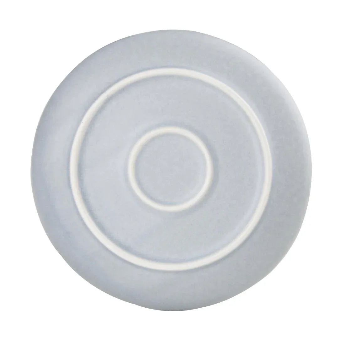 FB955 Olympia Corallite Plates Concrete Grey 205mm (Pack of 6) - JD Catering Equipment Solutions Ltd