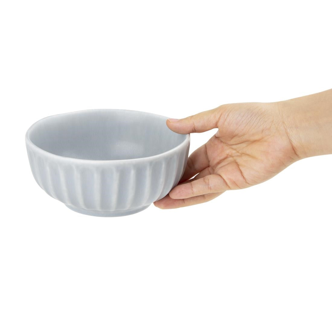 FB956 Olympia Corallite Deep Bowls Concrete Grey 150mm (Pack of 6) JD Catering Equipment Solutions Ltd