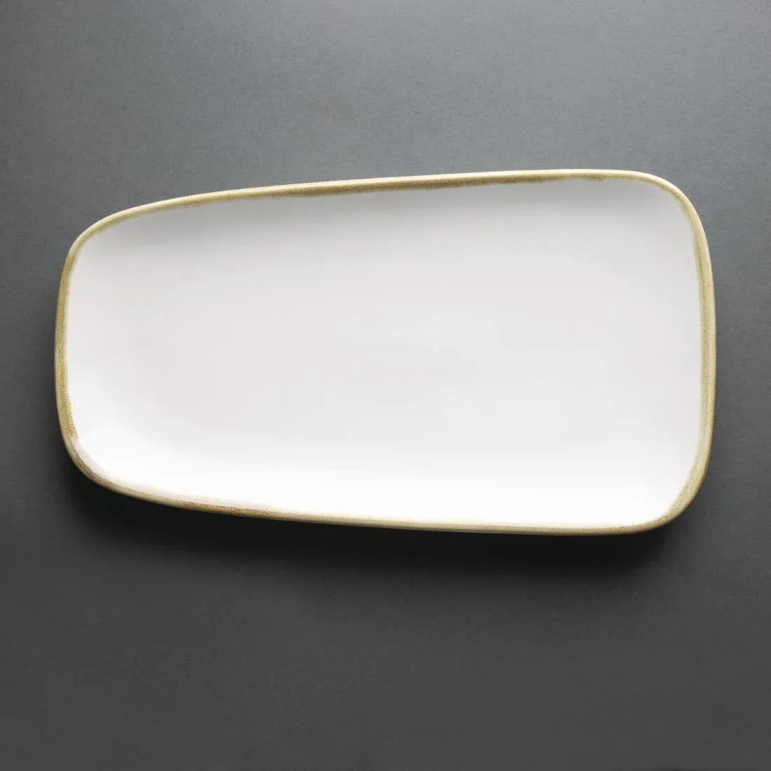 FB976 Olympia Kiln Platter Chalk 335mm (Pack of 4) - JD Catering Equipment Solutions Ltd