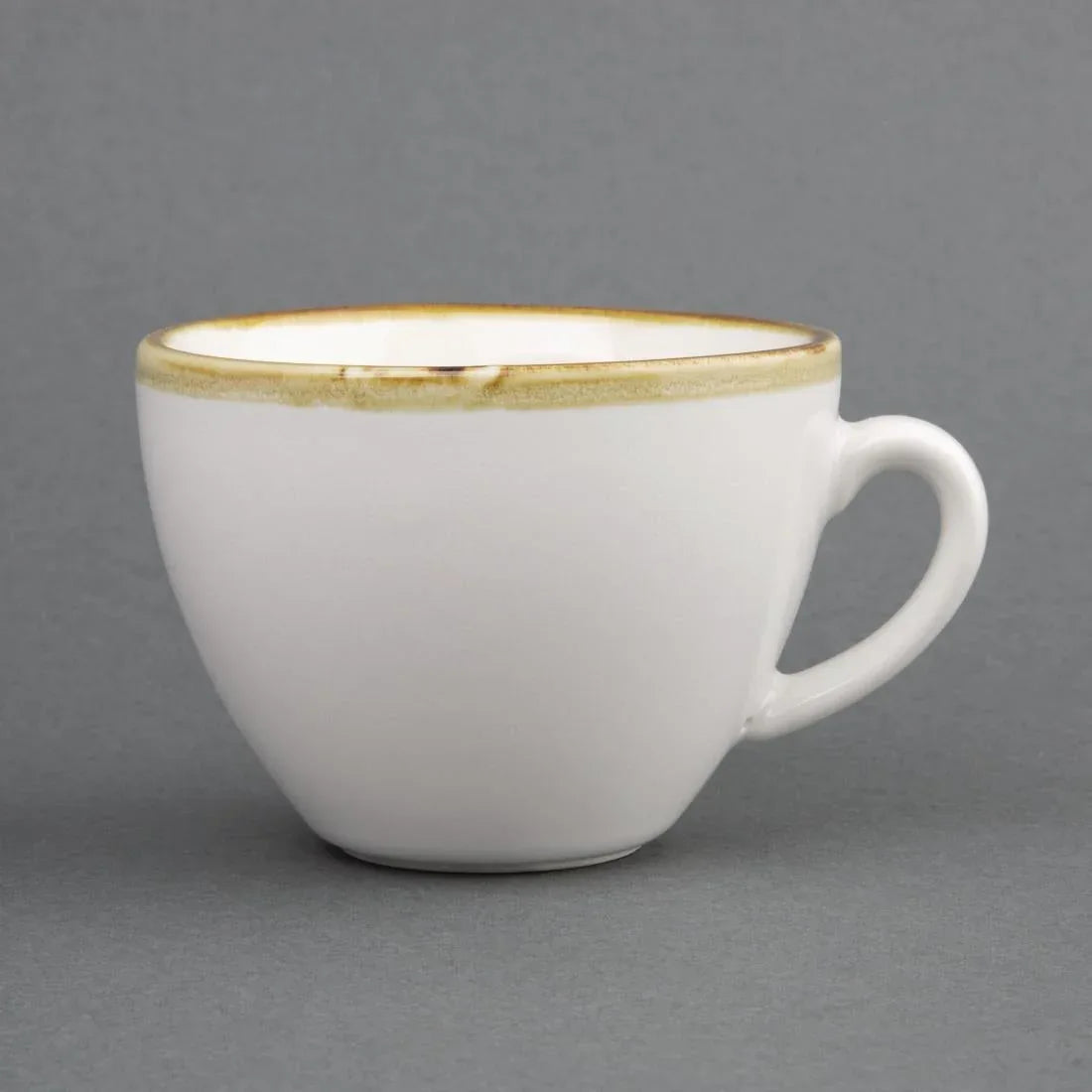 FB988 Olympia Kiln Cup Chalk 230ml 8oz (Pack of 6) - JD Catering Equipment Solutions Ltd