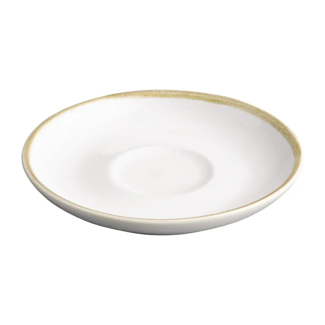 FB991 Olympia Kiln 340ml Cup Saucer Chalk 160mm (Pack of 6) - JD Catering Equipment Solutions Ltd