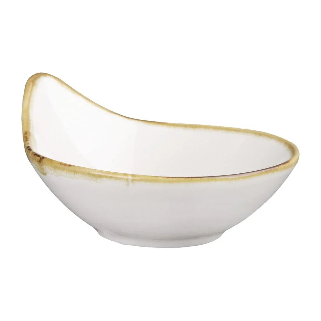 FB994 Olympia Kiln Dipper Bowl Chalk 100mm 70ml (Pack of 12) - JD Catering Equipment Solutions Ltd