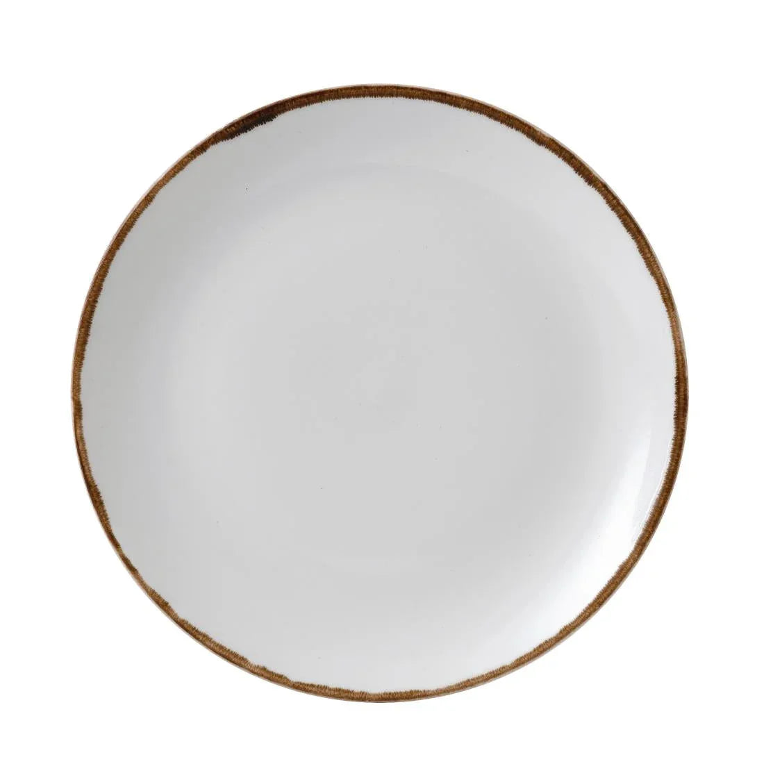 FC002 Dudson Harvest Evolve Coupe Plates Natural 260mm (Pack of 12) - JD Catering Equipment Solutions Ltd