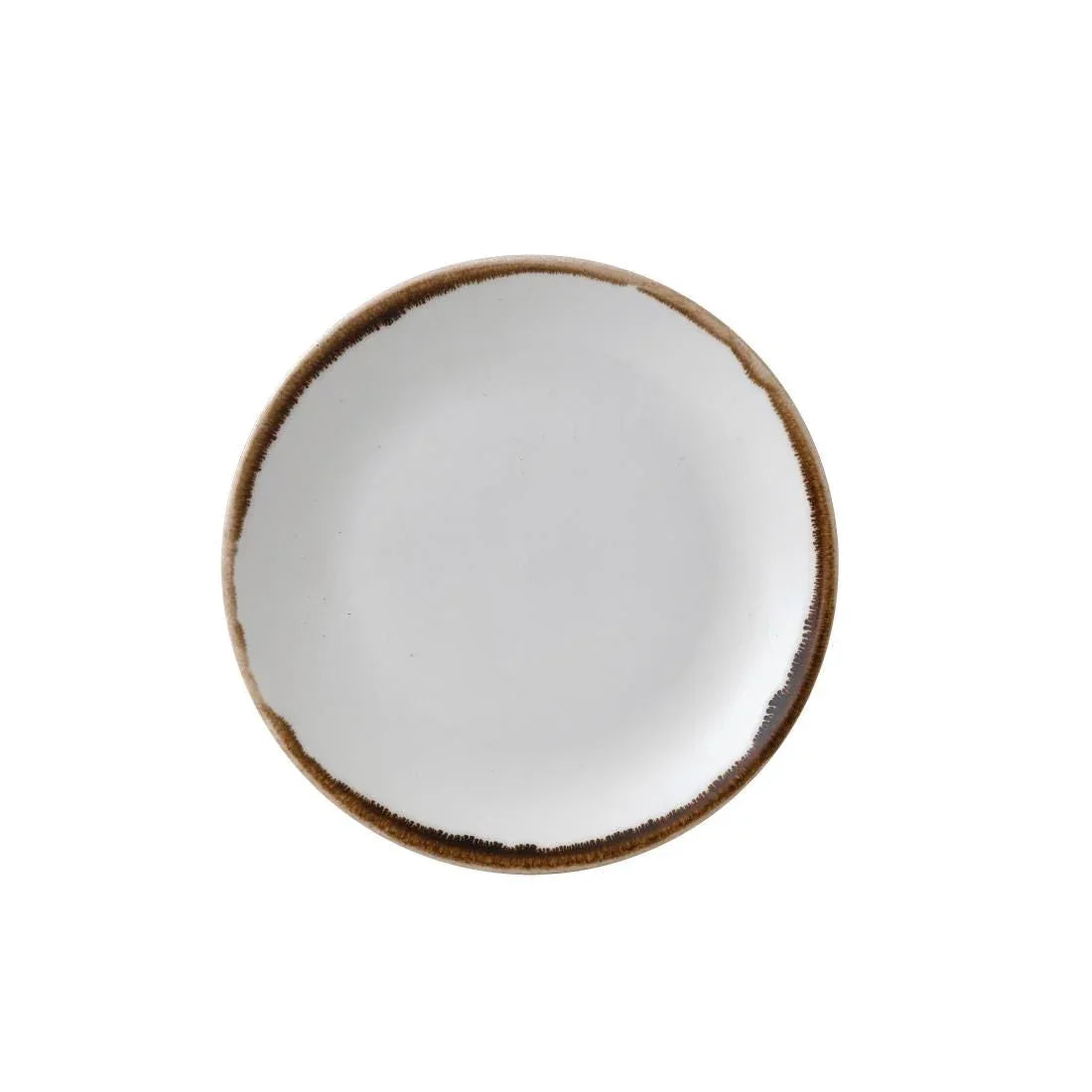 FC004 Dudson Harvest Evolve Coupe Plates Natural 165mm (Pack of 12) - JD Catering Equipment Solutions Ltd