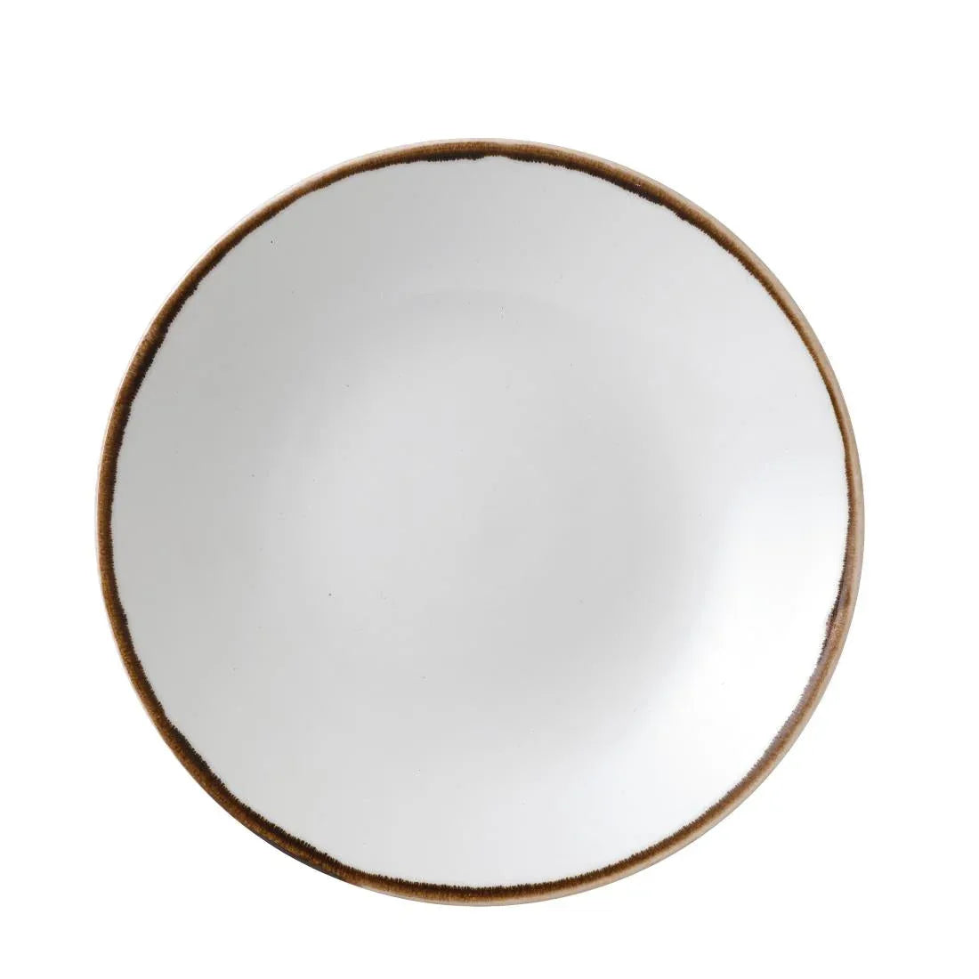 FC010 Dudson Harvest Deep Coupe Plates Natural 281mm (Pack of 12) - JD Catering Equipment Solutions Ltd