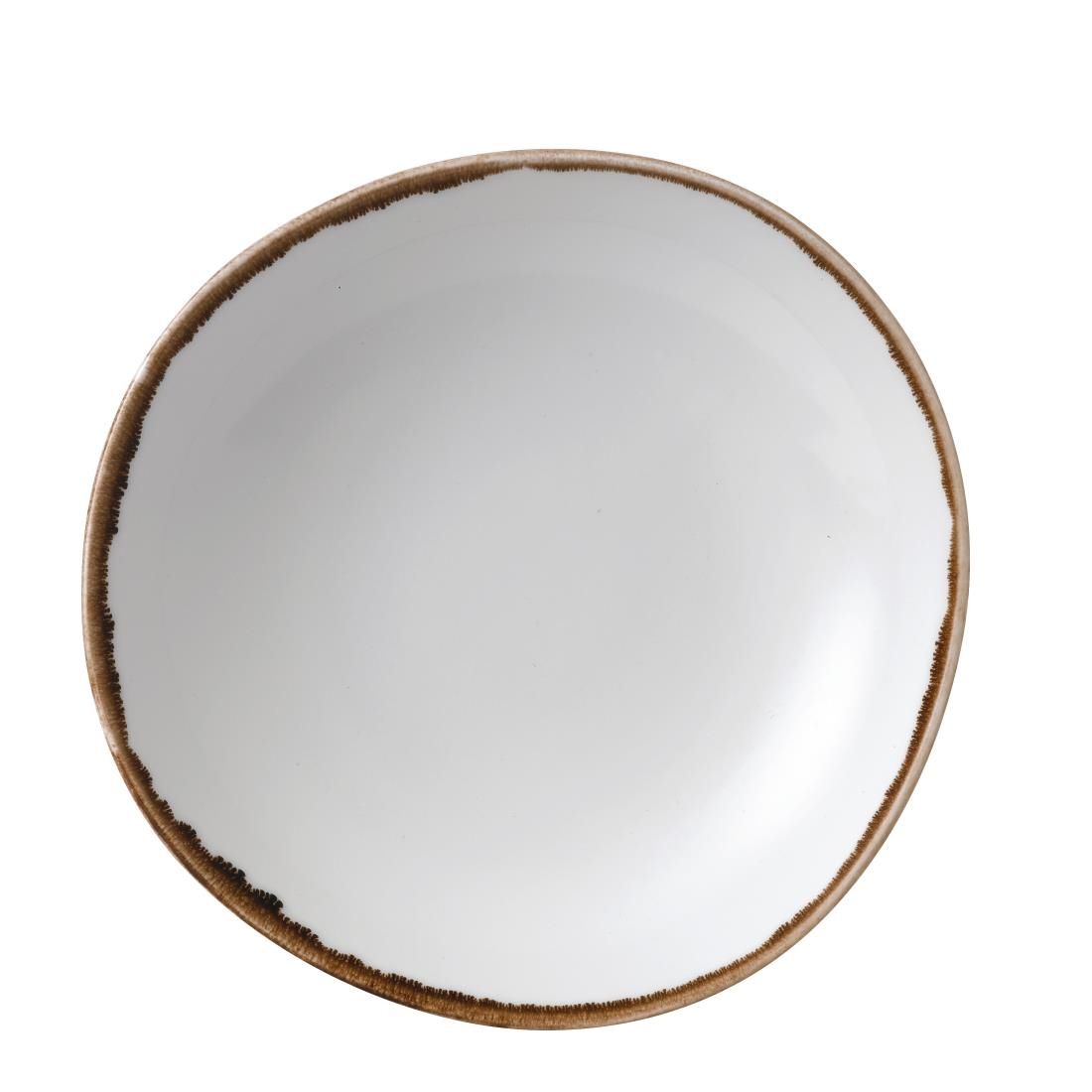 FC011 Dudson Harvest Trace Organic Bowls Natural 253mm (Pack of 12) JD Catering Equipment Solutions Ltd