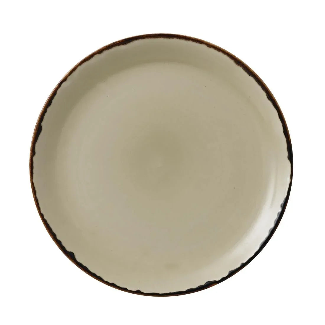 FC027 Dudson Harvest Evolve Coupe Plates Linen 288mm (Pack of 12) - JD Catering Equipment Solutions Ltd