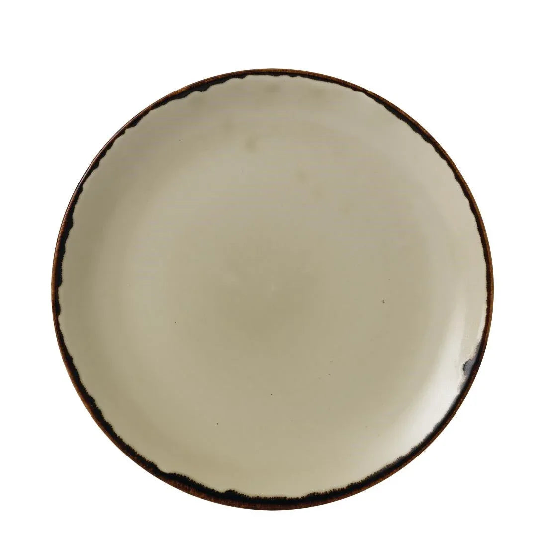 FC028 Dudson Harvest Evolve Coupe Plates Linen 260mm (Pack of 12) - JD Catering Equipment Solutions Ltd