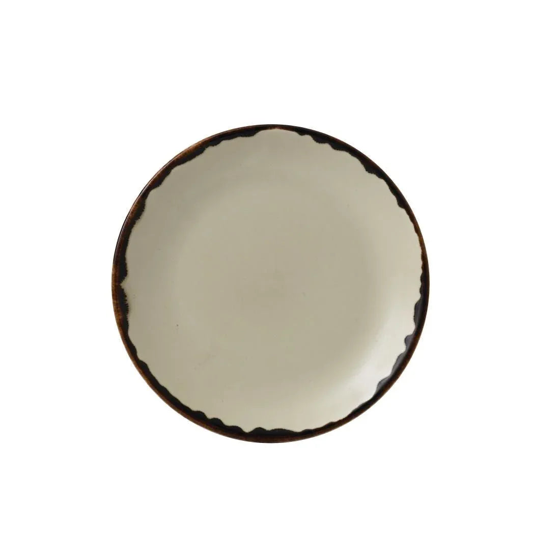 FC030 Dudson Harvest Evolve Coupe Plates Linen 165mm (Pack of 12) - JD Catering Equipment Solutions Ltd