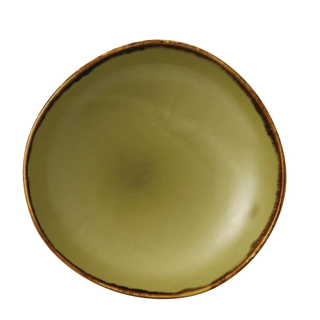 FC050 Dudson Harvest Trace Organic Bowls Green 253mm (Pack of 12) - JD Catering Equipment Solutions Ltd