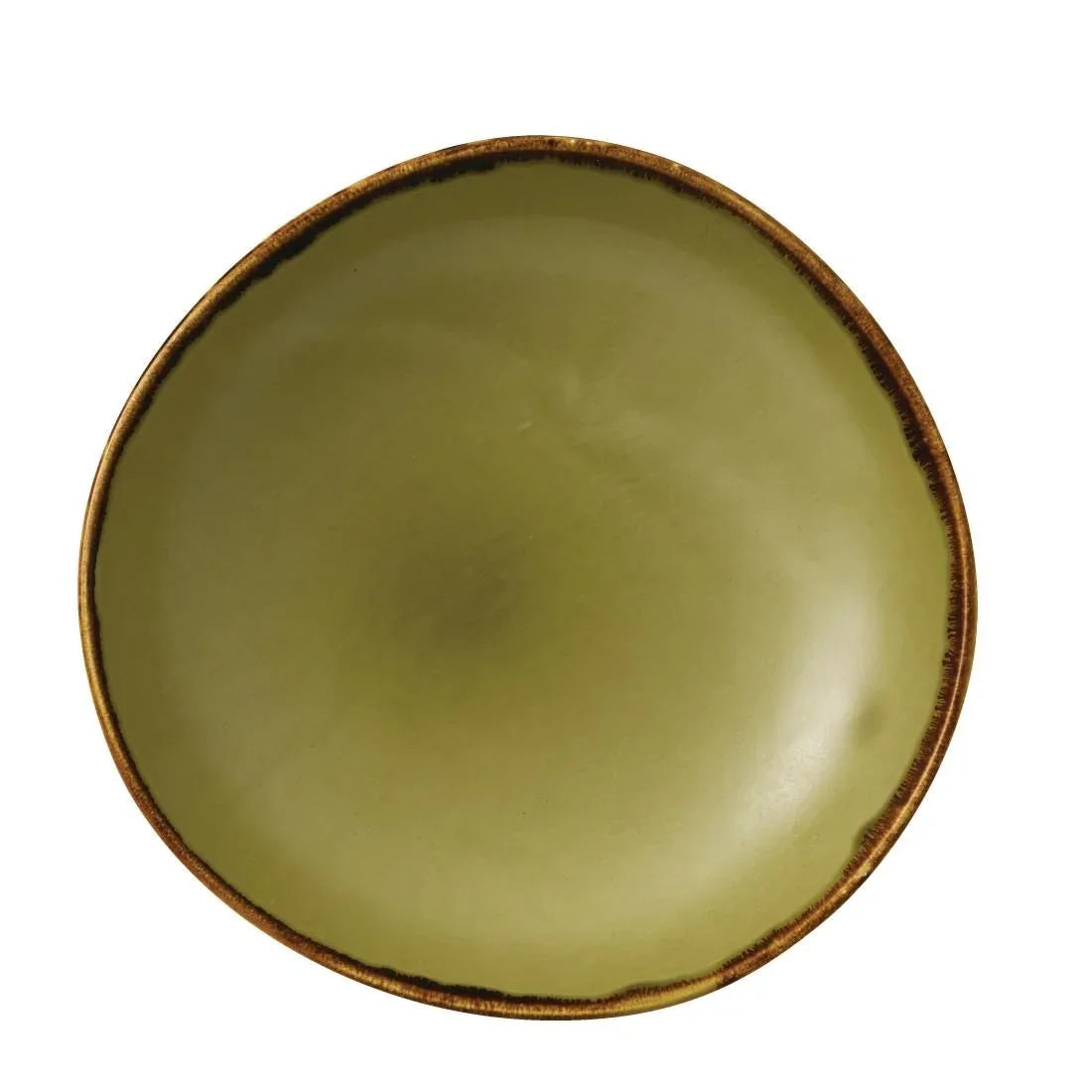 FC050 Dudson Harvest Trace Organic Bowls Green 253mm (Pack of 12) - JD Catering Equipment Solutions Ltd