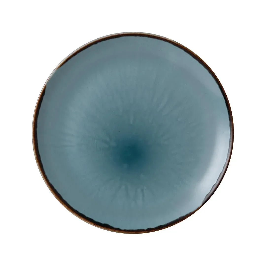 FC054 Dudson Harvest Evolve Coupe Plates Blue 260mm (Pack of 12) - JD Catering Equipment Solutions Ltd