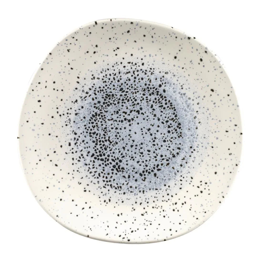 FC125 Churchill Studio Prints Mineral Blue Centre Organic Round Plates 286mm (Pack of 12) - JD Catering Equipment Solutions Ltd