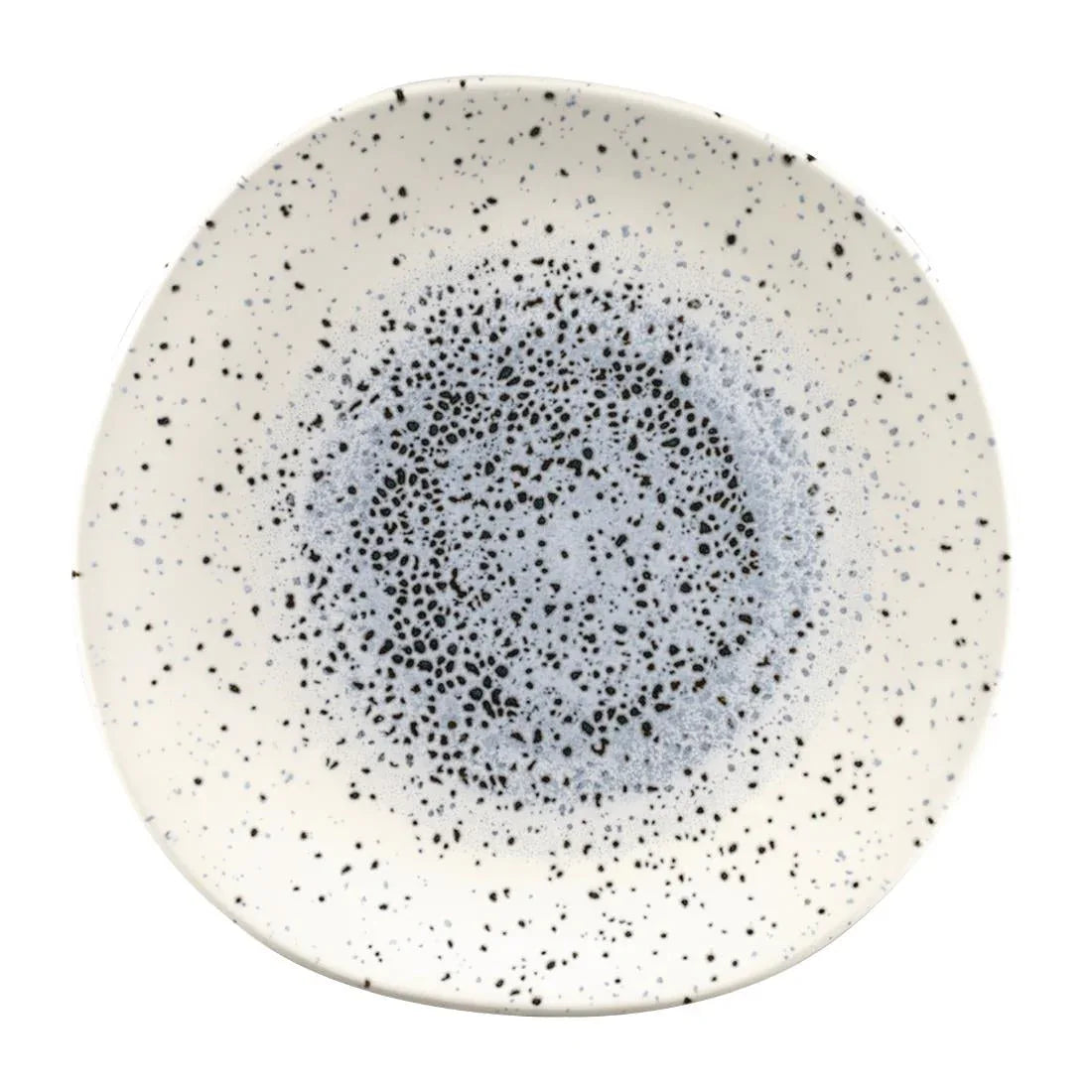 FC125 Churchill Studio Prints Mineral Blue Centre Organic Round Plates 286mm (Pack of 12) - JD Catering Equipment Solutions Ltd