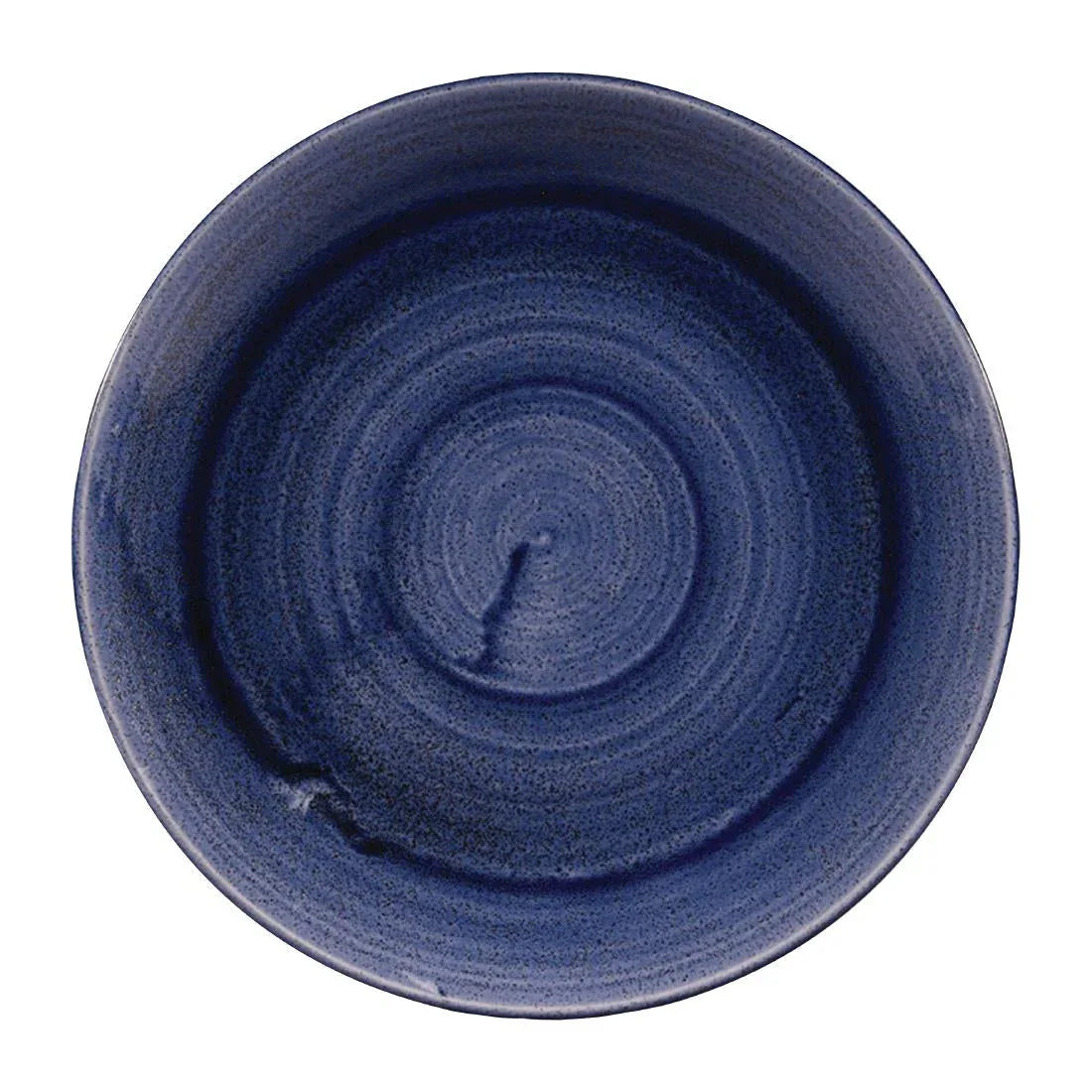 FC168 Churchill Stonecast Patina Coupe Plates Cobalt 260mm (Pack of 12) - JD Catering Equipment Solutions Ltd